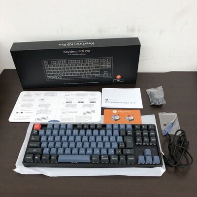 【長野稲里店】中古  K8 Pro QMK/VIA Wireless Mechanical Keyboard ホットスワップモデル RGB K8P-J1-US 赤軸 5110000972 