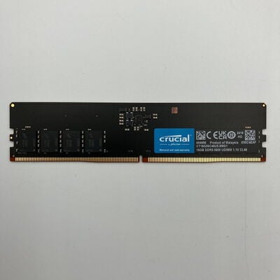 【新潟店】中古  PC5-44800 16GB デスクトップ用(DDR5-5600) 149153 