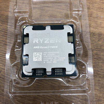 【宇都宮鶴田店】中古  AMD Ryzen 5 7600X (AM5/4.7G/38M/C6/T12/105W) 1460026089 