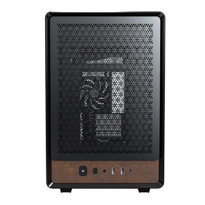 【新品未使用】MONTECH Heritage PRO PCケース（ブラック） MONTECH Heritage PRO Black (MicroATX ガラス) ｜ パソコン通販