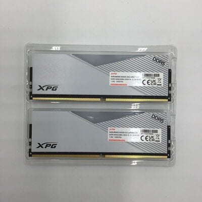 【白山FM松任店】中古  ADT AX5U6000C3032G-DCLARWH-DP(DDR5-6000 32GBx2) 4950001277 