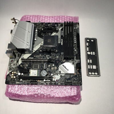 【松山環状枝松店】中古  ASRock B550M WiFi (B550 AM4 mATX DDR4) 4560001074 