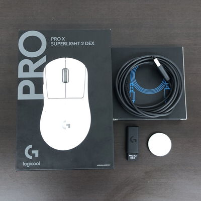【長野稲里店】中古  Logicool PRO X SUPERLIGHT 2 DEX GPROXSL-WLDEXWH (ホワイト) 182596 