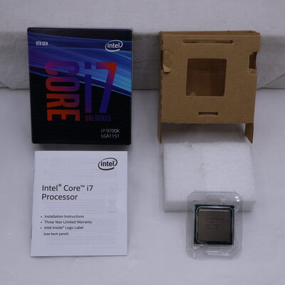 【通販センター】中古  INTEL Core i7 9700K (1151/3.60GHz/12M/C8/T8) 138481 