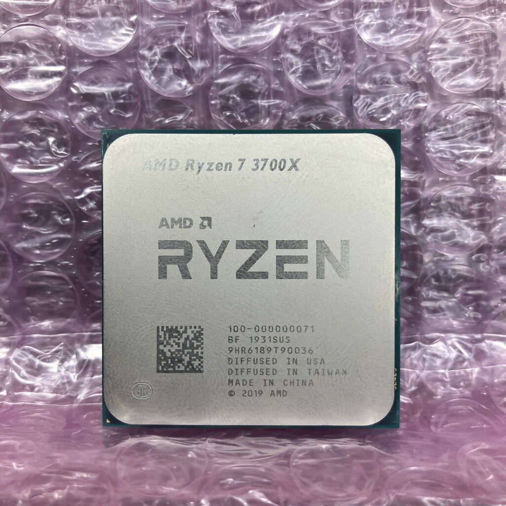 中古 AMD Ryzen 7 3700X (AM4/3.6/36M/C8/T16/65W) 140025 （379179