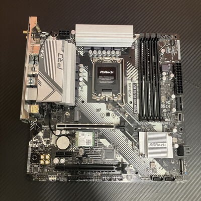 【富士青葉店】中古  ASRock B760M Pro RS/D4 WiFi (B760 1700 mATX DDR4) 5070001163 