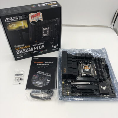 【福井日之出店】中古  ASUS TUF GAMING B650M-PLUS (B650 AM5 mATX DDR5) 168291 
