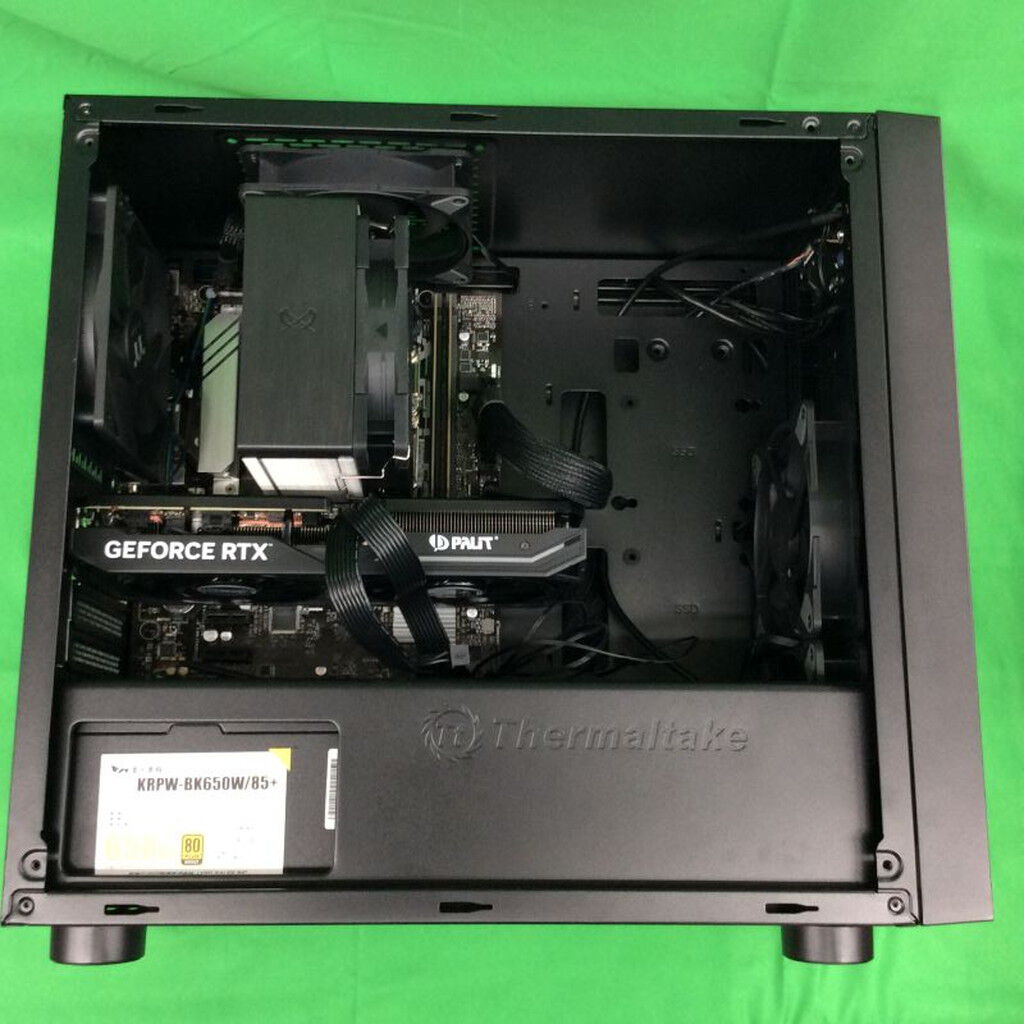 中古 自作PC(i5 12400F/32GB/SSD1TB/RTX4060Ti 8GB/WiFi/OSなし