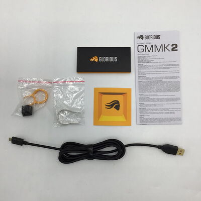 【白山FM松任店】中古  Glorious　65% 有線英語配列　ゲーミングキーボード　GLO-GMMK2-65-FOX-B 4950001298 