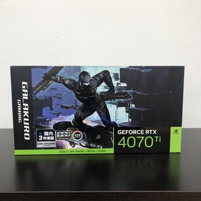 【長野稲里店】中古  玄人志向 GG-RTX4070Ti-E12GB/EX/TP(RTX4070Ti 12G) 5110001786 