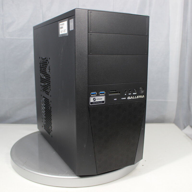 GALLERIA デスクトップPC本体 タワー型 中古 GALLERIA デスクトップPC本体 タワー型 中古 GALLERIA デスクトップPC
