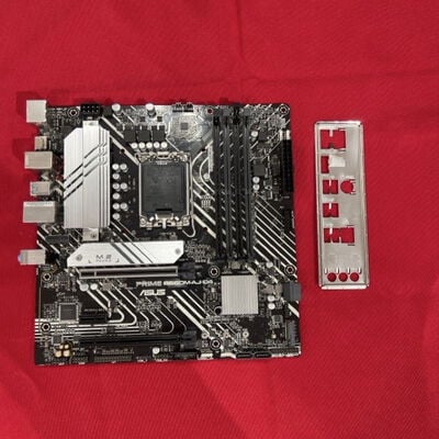 【静岡東瀬名店】中古  ASUS PRIME B660M-AJ D4 (B660 1700 mATX DDR4) 5140000981 