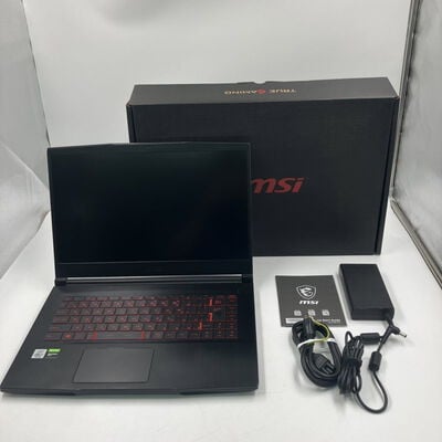 【なんば店】中古  MSI GF63 Thin 10SCXR-026JP (i7 10750H/16GB/SSD256GB+HDD1TB/GTX1650/WLAN/15.6FHD) 3280023014 