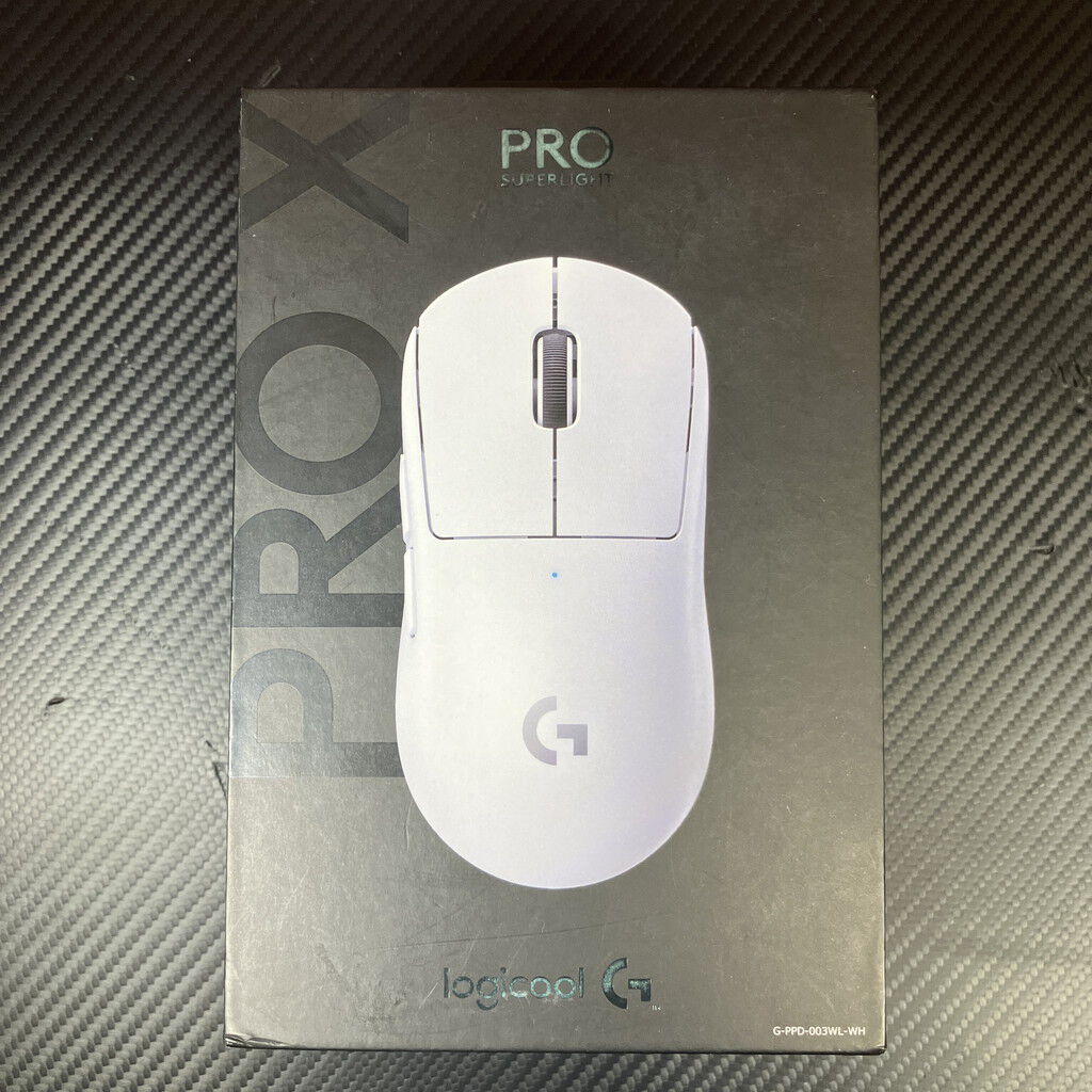 Logicool G PRO X SUPERLIGHT ホワイト 中古 ロジクール PRO X SUPERLIGHT Wireless Gaming Mouse G-PPD