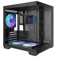 Okinos  Mirage 4 ARGB Black (MicroATX ガラス ブラック) 