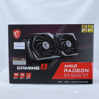【通販センター】中古  MSI Radeon RX 6600 XT GAMING X 8G (RX6600XT 8GB) 146750 