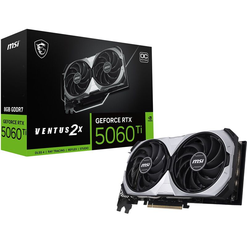 MSI GeForce RTX 5060 Ti 8G VENTUS 2X OC CLASSIC (GeForce RTX 5060