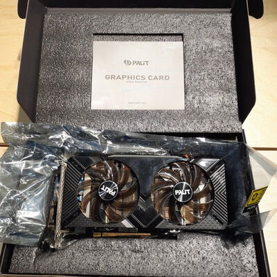 【鹿児島店】中古  Palit NE6206S018P2-1160A (RTX2060 SUPER 8G Dual) 140117 