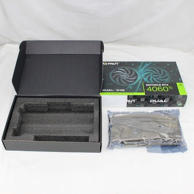 中古  Palit NE6406T019P1-1060D (RTX4060 Ti 8GB) 3480033839 