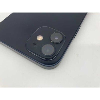 【郡山安積店】中古  【SIMロック解除済み】【SoftBank】Apple iPhone12 6.1インチ 64GB (ブラック) MGHN3J/A 155554 