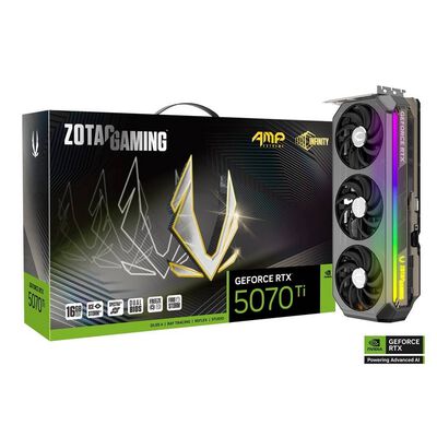 ZOTAC  ZT-B50710B-10P (ZOTAC GAMING GeForce RTX 5070 Ti AMP Extreme INFINITY 16GB) 