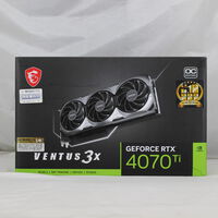 中古  MSI GeForce RTX 4070 Ti VENTUS 3X 12G OC（RTX4070 12GB） 3480033763 