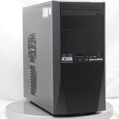 【通販センター】中古  THIRDWAVE GALLERIA KTM(AMD Ryzen 5 3500/16GB DDR4 (PC4)/SSD500GB/DVDマルチ/NVIDIA GeForce GTX 1660 SUPER 6GB/W11H64 MAR) 199023 