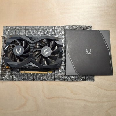 【鹿児島店】中古  ZOTAC ZT-T16620F-10L (GTX1660 SUPER Twin Fan) 141210 