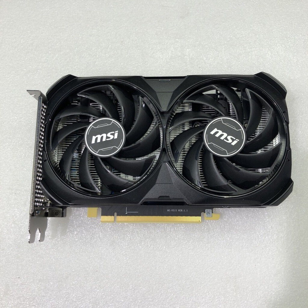 中古 MSI GeForce RTX 4060 Ti VENTUS 2X BLACK 8G OC