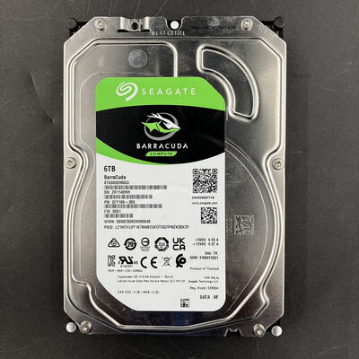 【大須店】中古  Seagate ST6000DM003（3.5インチ HDD 6TB SATA） 3480035506 