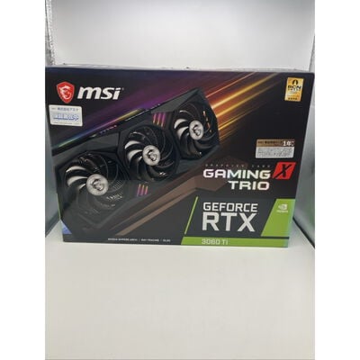【仙台店】中古  MSI GeForce RTX 3060 Ti GAMING X TRIO (RTX3060Ti 8GB) 144192 