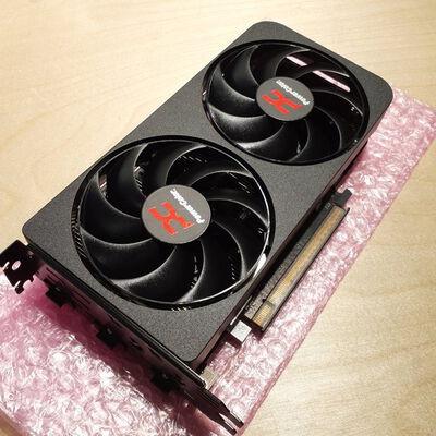 【鹿児島店】中古  PowerColor RX9060XT 8G-A (RX9060XT 8G) 179892 