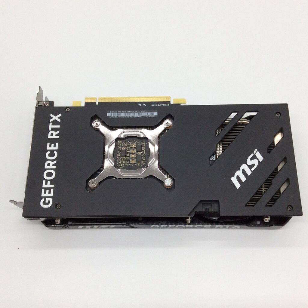 中古 MSI GeForce RTX 4070 VENTUS 2X 12G OC (RTX4070 12GB) 157129