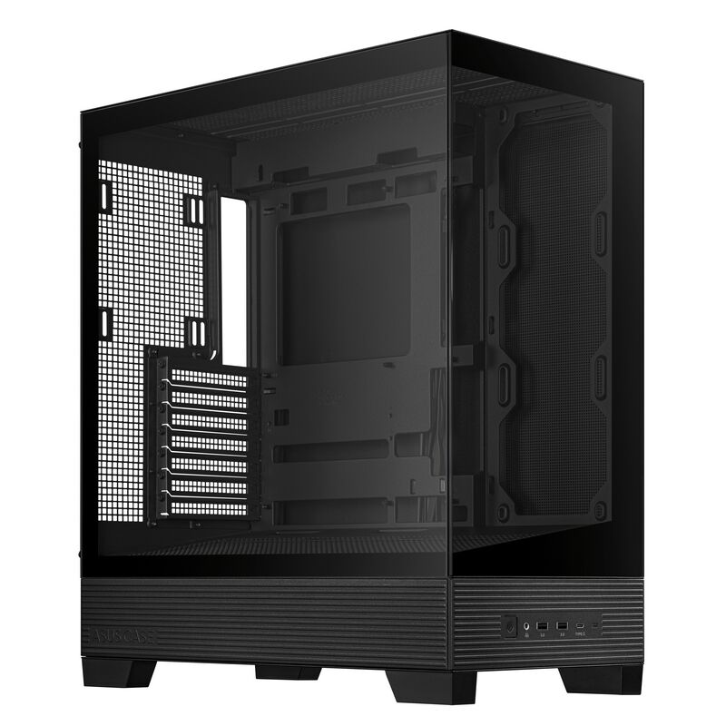 ASUS A31 BLACK (ATX ガラス ブラック) ｜ パソコン通販のドスパラ【公式】