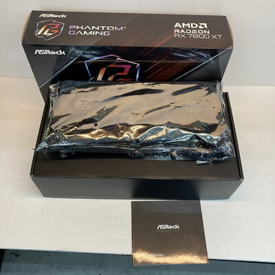【京都店】中古  ASRock RX7800XT PG 16GO(RX7800XT Phantom GamingOC) 3180006403 