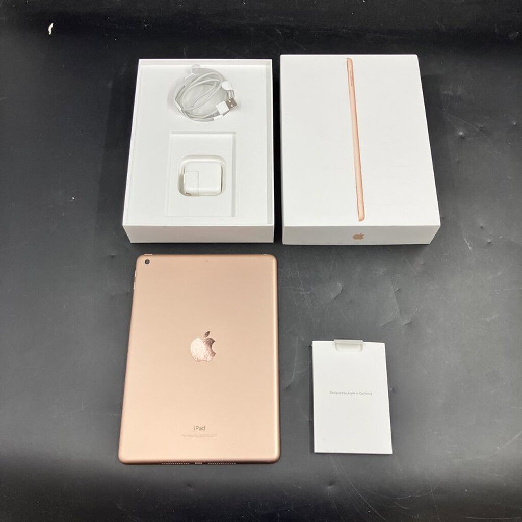 中古 Apple iPad (2018) Wi-Fi 128GB ゴールド MRJP2J/A 136948