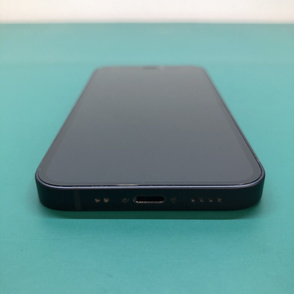 中古 【au】Apple iPhone12 mini 5.4インチ 64GB (ブラック) MGA03J/A