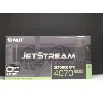 【前橋ｲﾝﾀｰｱｶﾏﾙ店】中古  Palit NED407ST19K9-1043J (RTX4070 SUPER 12GB) 163399 
