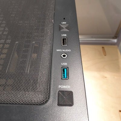 【鹿児島店】中古  DEEPCOOL CC360 ARGB(Micro-ATX ガラス BK） 4700000801 