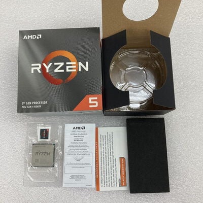 【京都店】中古  AMD Ryzen 5 3500 (AM4/3.6/19M/C6/T6/65W) 142095 