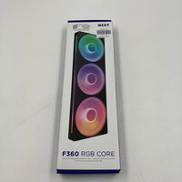 中古  NZXT RF-U36HF-B1(F360 RGB CORE BK 360mm PWM RGB) 3280023449 