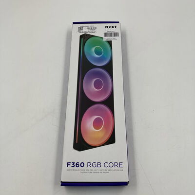 【なんば店】中古  NZXT RF-U36HF-B1(F360 RGB CORE BK 360mm PWM RGB) 3280023449 