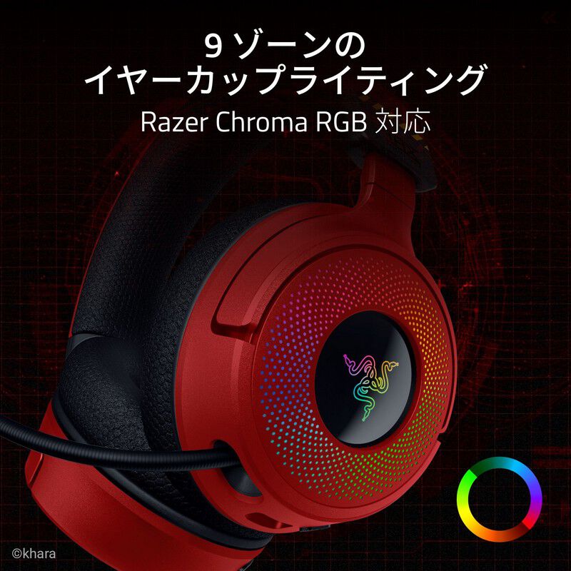 Razer Kraken V4 EVANGELION (EVA-02) Edition RZ04-05170500-R3A1