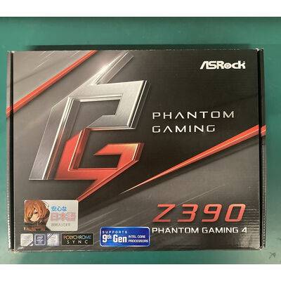 【浦添城間店(沖縄)】中古  ASRock Z390 Phantom Gaming 4 (Z390 1151 ATX DDR4) 138883 
