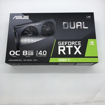 【宇都宮鶴田店】中古  ASUS DUAL-RTX3060TI-O8GD6X (RTX3060Ti 8G GDR6X) 175523 