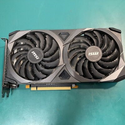 【富山本郷店】中古  MSI GeForce RTX 3060 Ti VENTUS 2X 8G OCV1 LHR（RTX3060Ti 8GB） 3480040597 