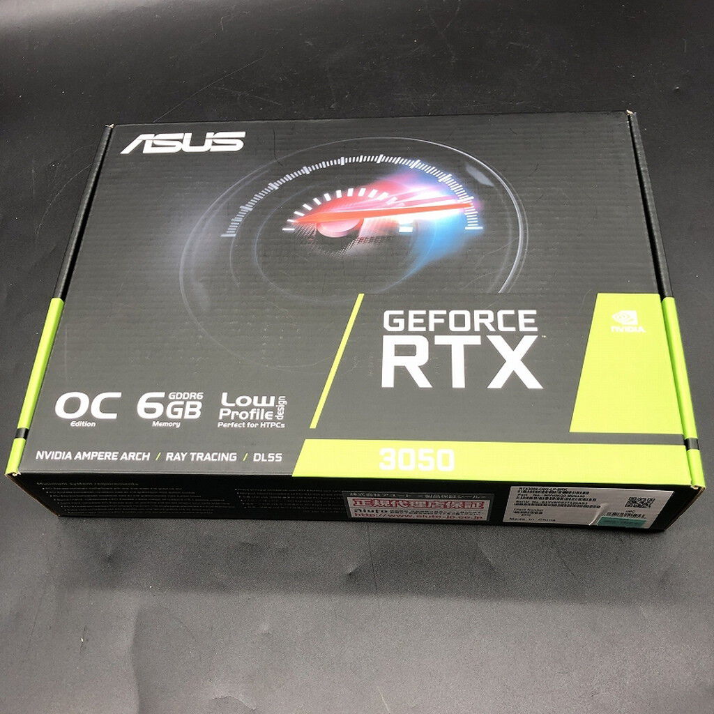 中古 ASUS RTX3050-O6G-LP-BRK 5280001623 （370268） ｜ パソコン通販