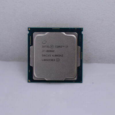 【通販センター】中古  INTEL Core i7 8086K (1151/4.0GHz/12M/C6/T12) 138483 