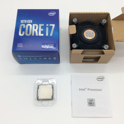 【浜松店】中古  INTEL Core i7 10700F (1200/2.9G/16M/C8/16) 142717 
