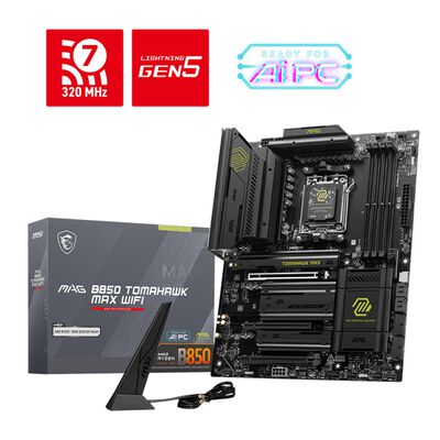MSI  MAG B850 TOMAHAWK MAX WIFI (B850 AM5 ATX) 